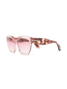 TOM FORD Eyewear Zonnebril met oversized montuur - Roze