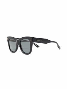 Gucci Eyewear Zonnebril met vierkant montuur - Zwart
