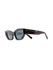 Stella McCartney Eyewear Zonnebril met vierkant montuur - Bruin