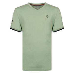 Quick-Q1905 Heren T-Shirt Egmond | Grijsgroen