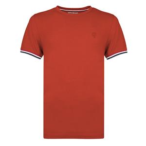 Quick-Q1905 Heren T-shirt Katwijk | Koraalrood
