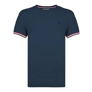 Quick-Q1905 Heren T-shirt Katwijk | Marineblauw