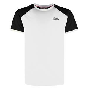 Quick-Q1905 Heren T-shirt Strike | Wit/Zwart
