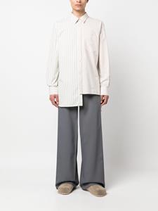 Lanvin Asymmetrisch overhemd - Beige