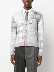 Thom Browne Overhemd met paisley-print - Wit
