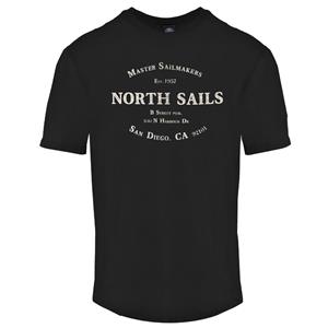 North Sails T-shirt in zwart voor Heren