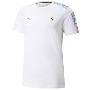 Puma BMW M Motorsport T7 Tee, Mens white T-shirt