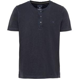 camel active T-Shirt, mit Knopfleiste