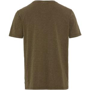 Camel active T-shirt met knoopsluiting