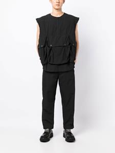 Nicolas Andreas Taralis Overhemd met opgestikte zak - Zwart