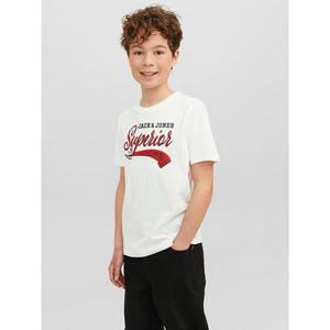 Jack & Jones Junior Rundhalsshirt JJELOGO TEE SS NECK 2 COL AW23 NOOS JNR