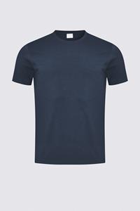 Mey T-shirt met geribde ronde hals, model 'RELAX'