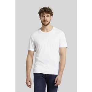 bugatti Rundhalsshirt, aus reiner Baumwolle
