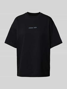 Boss T-shirt met labelprint