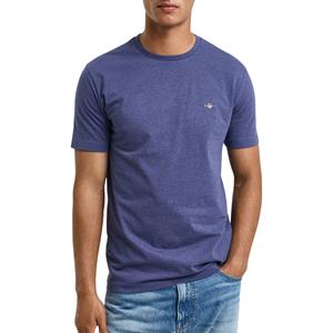 Gant T-shirt REG SHIELD SS T-SHIRT met logoborduursel op borsthoogte