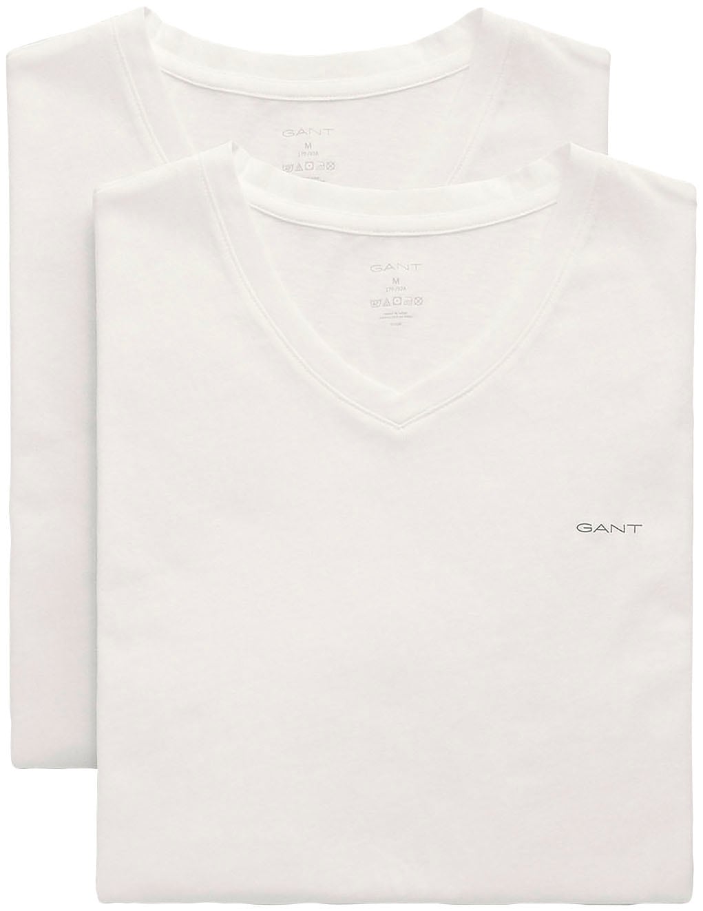 Gant T-shirt V-NECK T-SHIRT 2-PACK (2-delig)