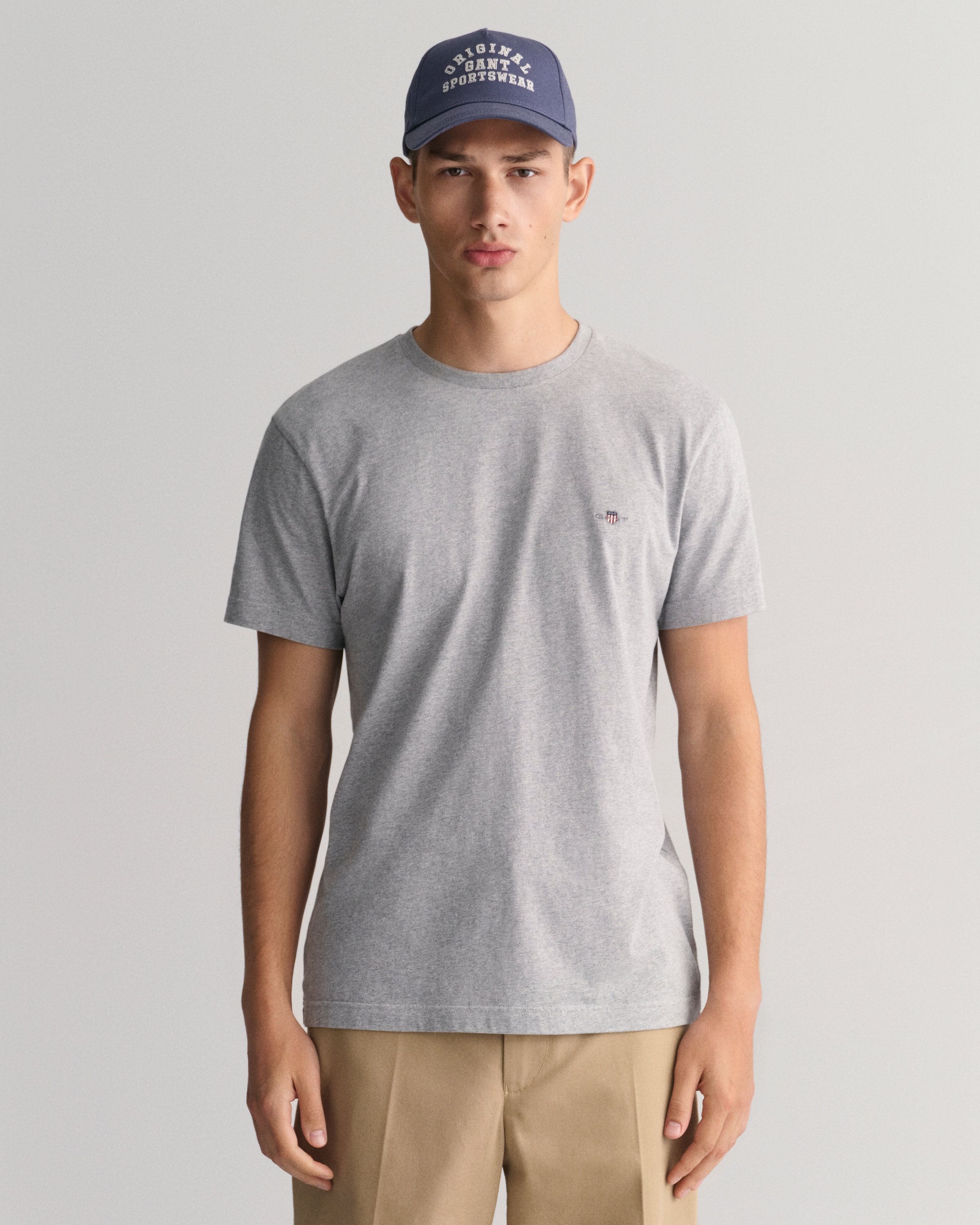 Gant T-shirt korte mouw slim fit shield t-shirt 2003185/93