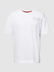 HUGO T-shirt met labelprint, model 'Unite'