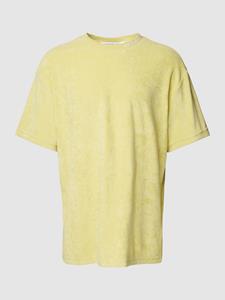 Calvin Klein Jeans T-shirt met labeldetail, model 'TOWELLING'