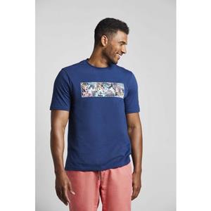 bugatti T-Shirt, mit Tropical-Print
