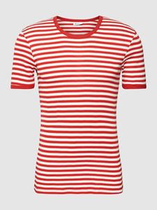 Schiesser T-shirt met ribstructuur, model 'Fried'