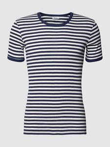 Schiesser T-shirt met ribstructuur, model 'Fried'
