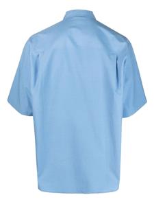 Auralee Overhemd met borstzak - Blauw