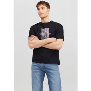 Jack & Jones Rundhalsshirt "JORVESTERBRO PHOTO SS TEE CREW NECK SN"