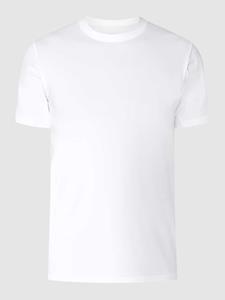 Mey Slim fit T-shirt met siernaden - vochtregulerend