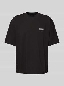 Boss T-shirt met labelprint, model 'Basic Logo'