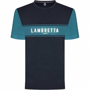 Lambretta Coral Heren T-shirt SS9819-NVY/BLUCRL