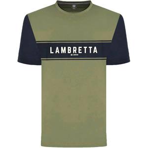 Lambretta Lichen Heren T-shirt SS9819-LCNGRN/BLUGRP