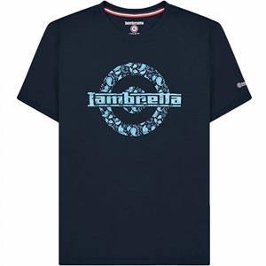 Lambretta Paisley Logo Heren T-shirt SS1011-NAVY