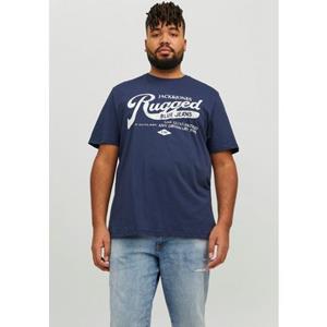Jack & Jones PlusSize Rundhalsshirt "JJEJEANS TEE SS O-NECK NOOS 23/24 PLS"