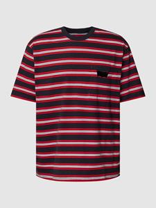 Levis Rundhalsshirt "Stay Loose Graphic Tee", im Blockstreifendessin