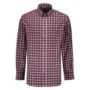 Eagle&Brown  Button Down Flannel Overhemd Rood - XXL - Heren