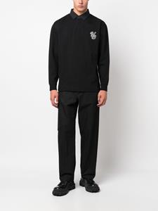 Adidas Overhemd met geborduurd logo - Zwart