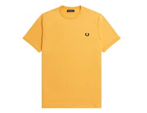 Fred Perry Ringer T-Shirt, Yellow