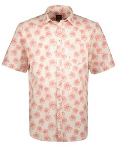 Eagle&Brown  Raspberry Overhemd met Print Lichtoranje - M - Heren