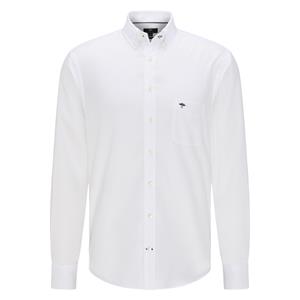 Fynch Hatton  Oxford Overhemd Wit - M - Heren