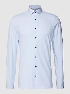 OLYMP No. Six Slim fit zakelijk overhemd met haaikraag, model 'Modern Kent'