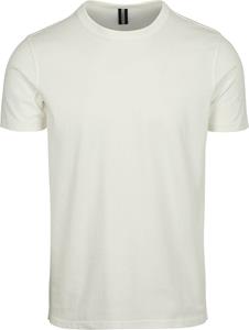 Profuomo Off white t-shirt Heren Gebroken witNormale fit