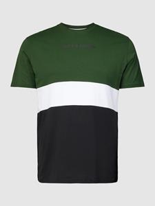 Jack & Jones PlusSize Rundhalsshirt "JJEREID BLOCKING TEE SS NOOS PLS"