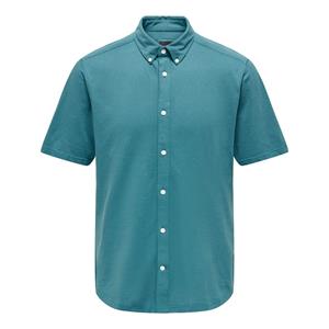 Tarp Slim Pique Button Down Shirt