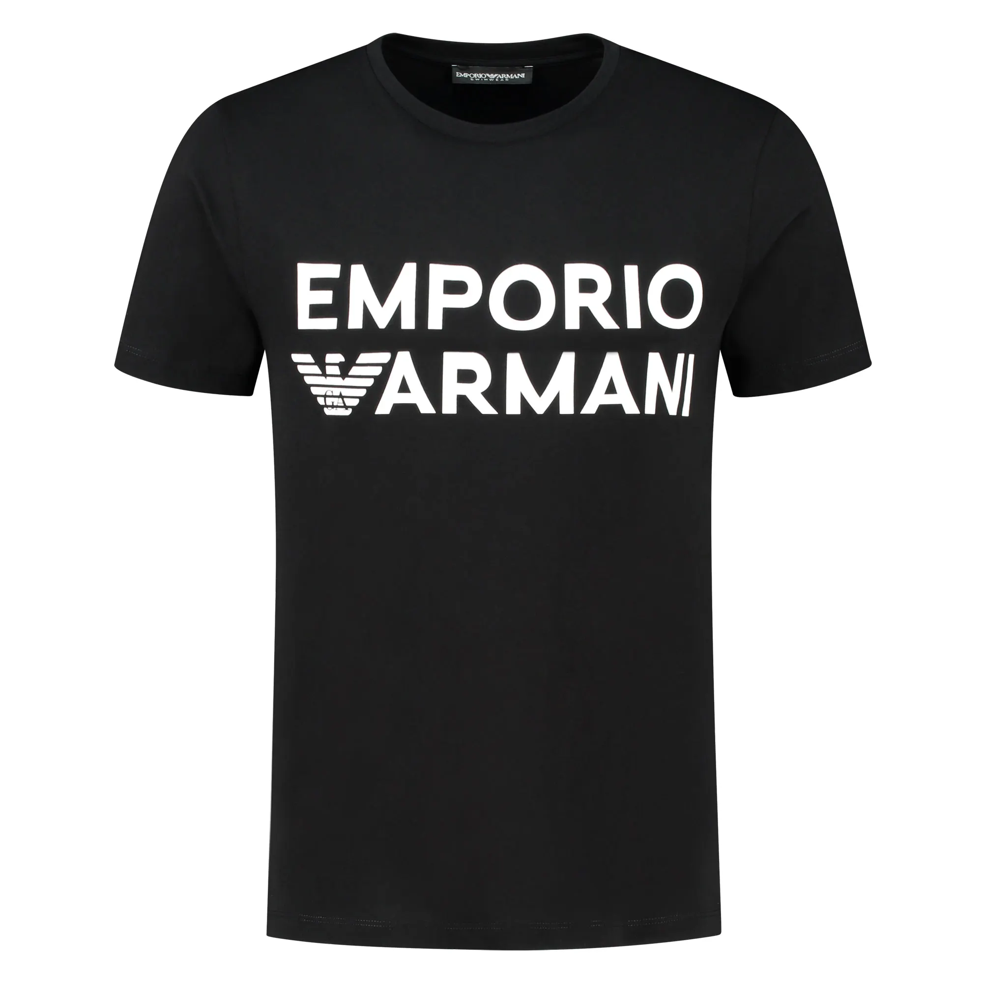 Emporio Armani T-shirt met labelprint