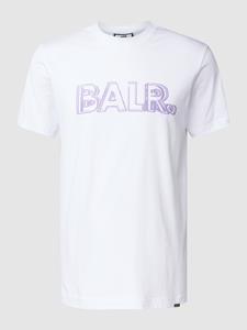 BALR. T-shirt met labelprint, model 'Neon'