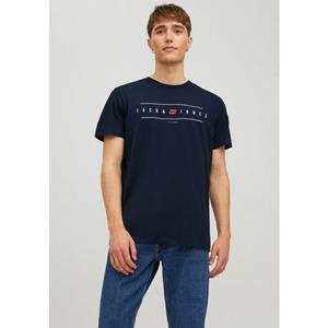 Jack & Jones Kurzarmshirt JJFLAG TEE SS CREW NECK