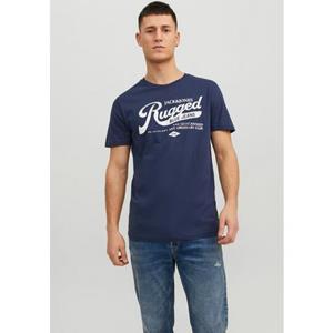 Jack & Jones Print-Shirt "JJEJEANS TEE SS O-NECK NOOS 23/24"