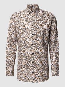 Selected Homme Slim fit vrijetijdsoverhemd met all-over motief, model 'ETHAN'