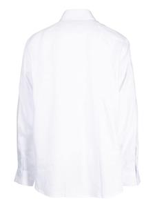 Trussardi Overhemd van popeline - Wit